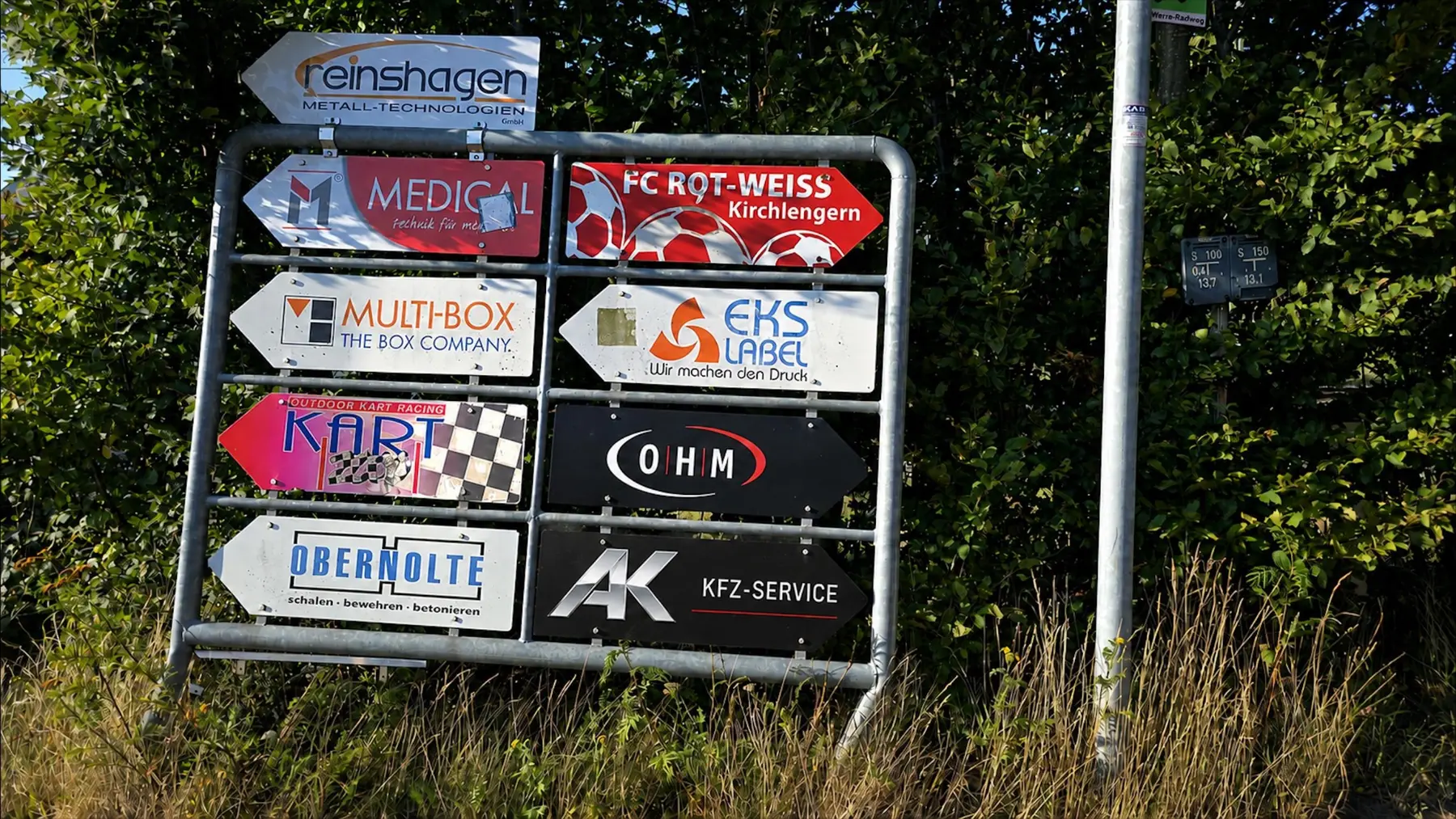 AK KFZ-Service Wegweiser in Kirchlengern